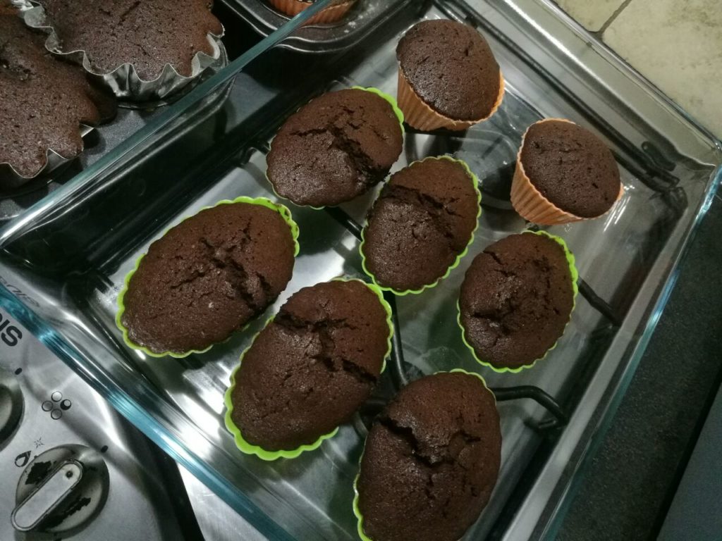 Muffin al cioccolato senza glutine