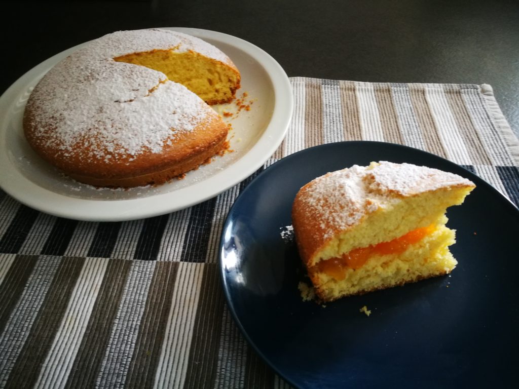 Torta morbida “pandoro” senza glutine