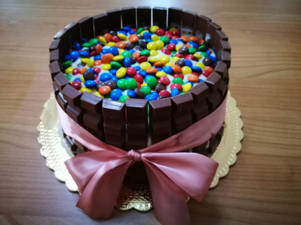 Torta Kinder Maxi senza glutine