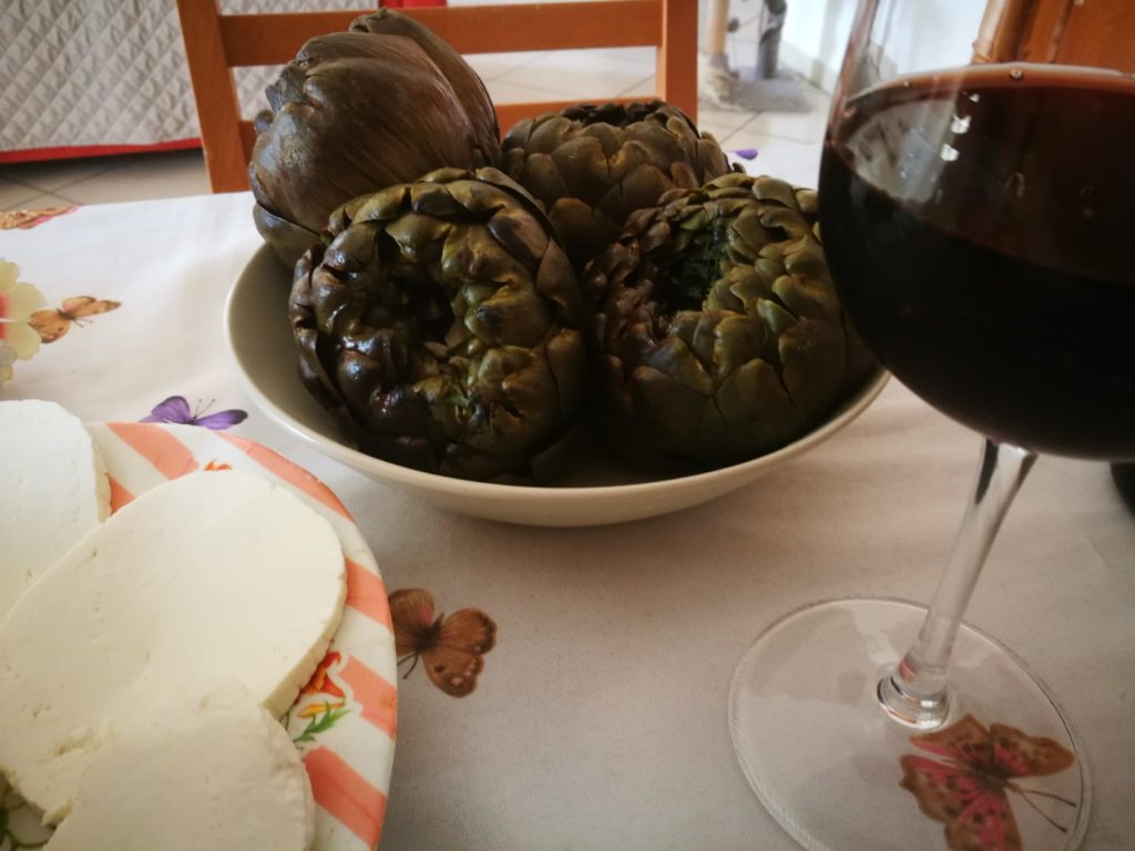 Carciofi mammarelle alla napoletana