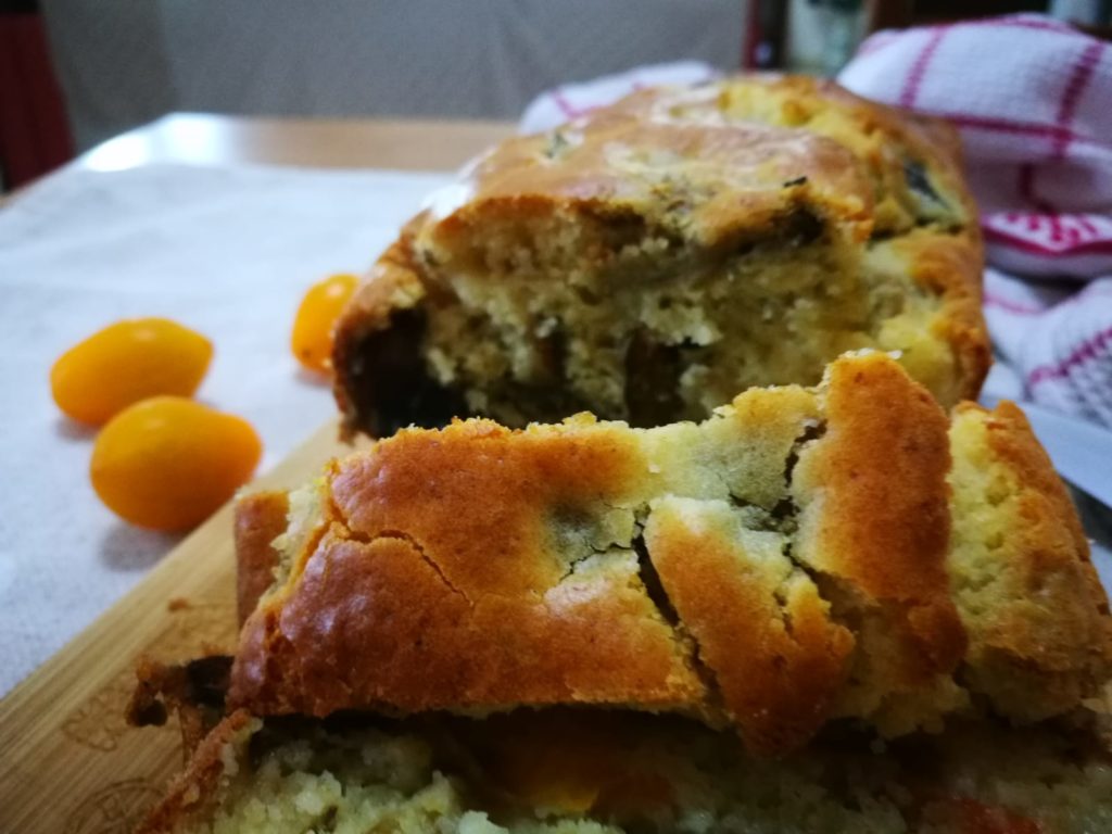 Plumcake salato alle verdure senza glutine