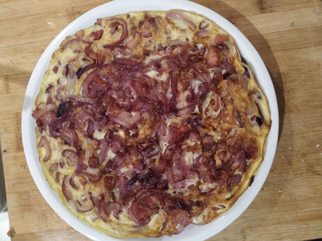 Frittata di cipolle alla napoletana