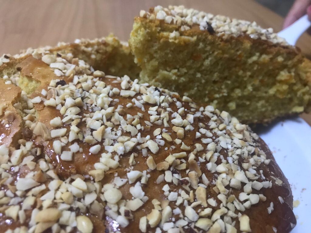 Torta di carote e mandorle senza glutine