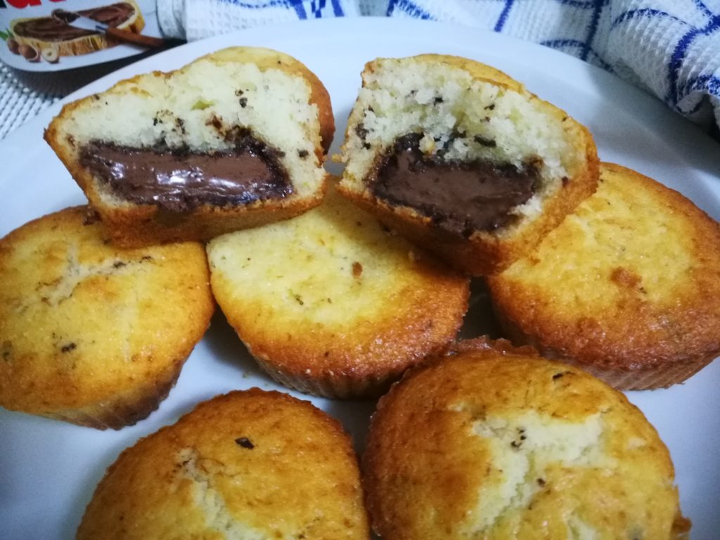 Muffin senza glutine allo yogurt e cioccolato