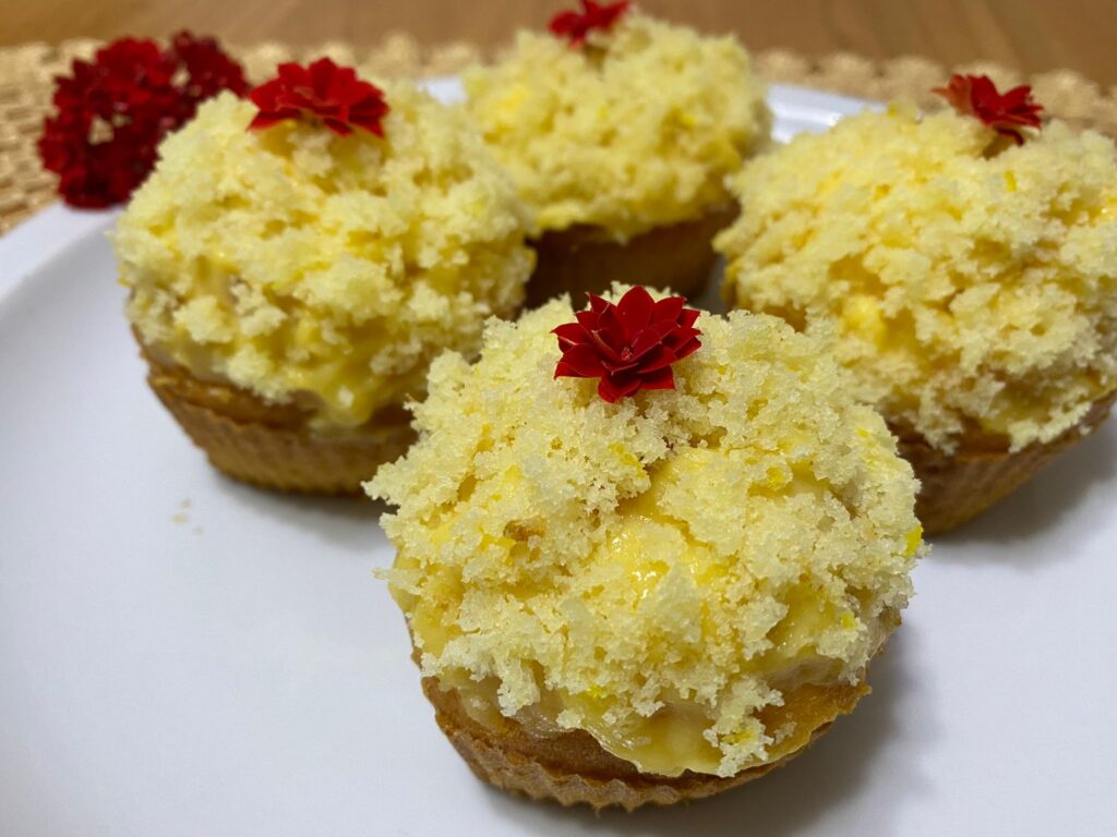 Muffin mimosa senza glutine