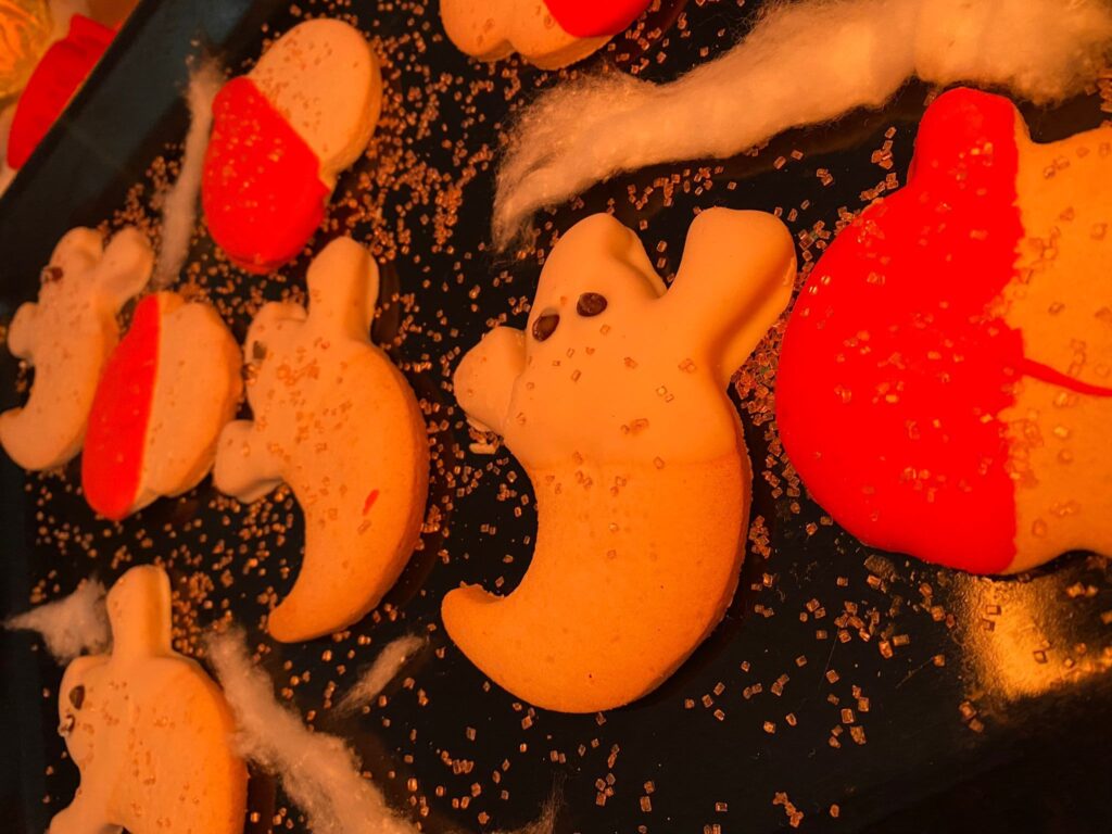 Biscotti frolla di Halloween senza glutine