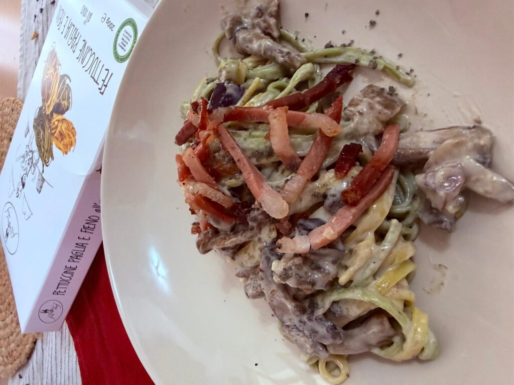 Fettuccine paglia e fieno senza glutine
